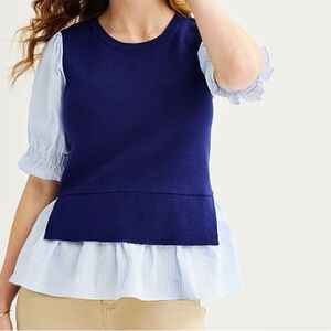Draper James Twofer Layered Top